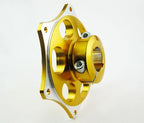 sprocket hub 30mm suit 6mm and 8mm key (2 x colours)