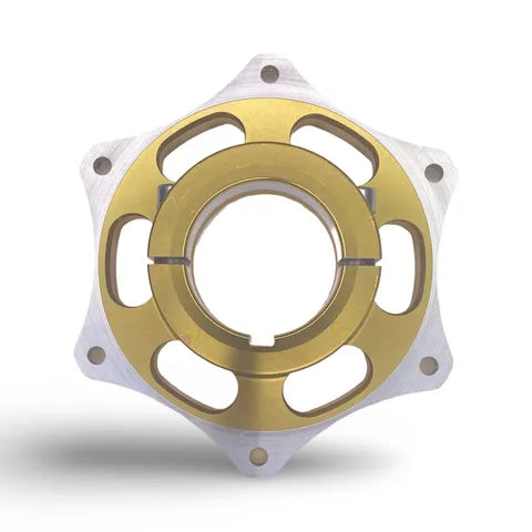 sprocket hub 50mm x 8mm alloy (2 x colours)