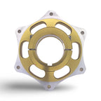 sprocket hub 50mm x 8mm alloy (2 x colours)