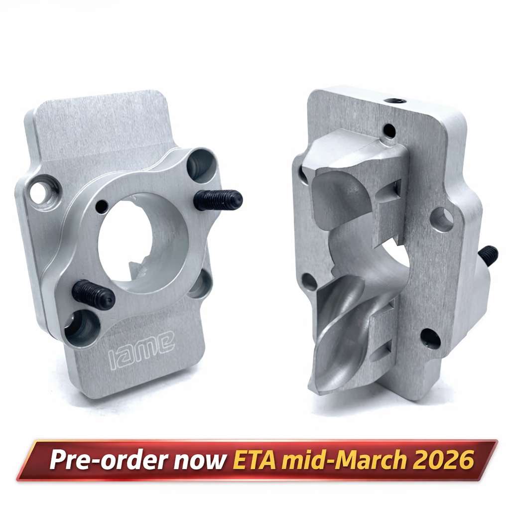 X30 NEW inlet manifold CNC 29mm including studs (pre order)