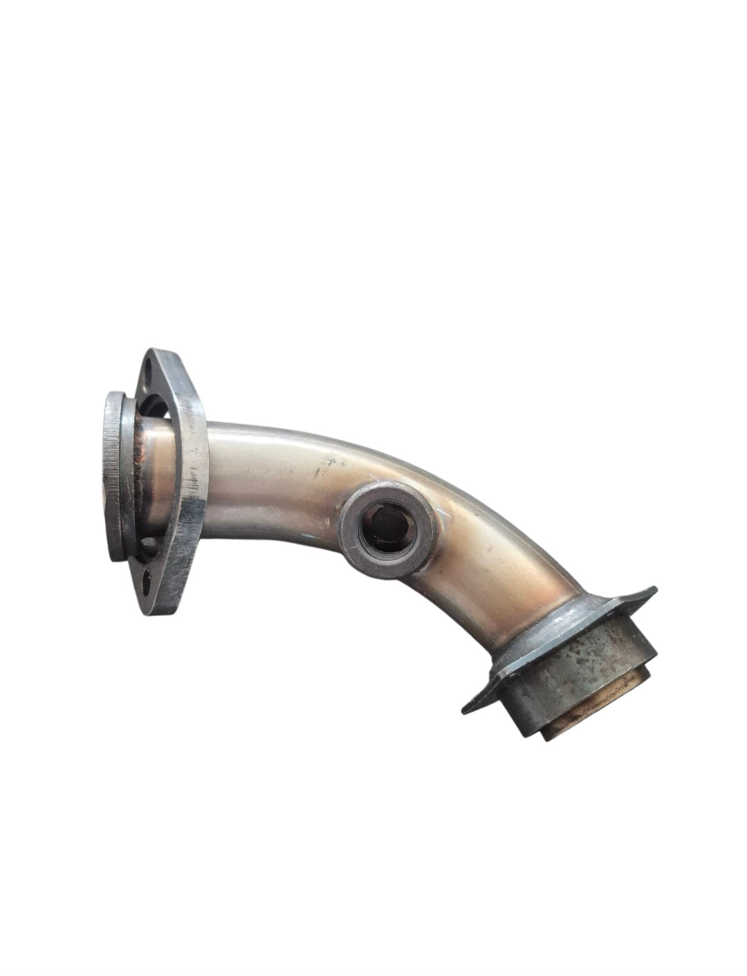 Powermac J exhaust header with weld in