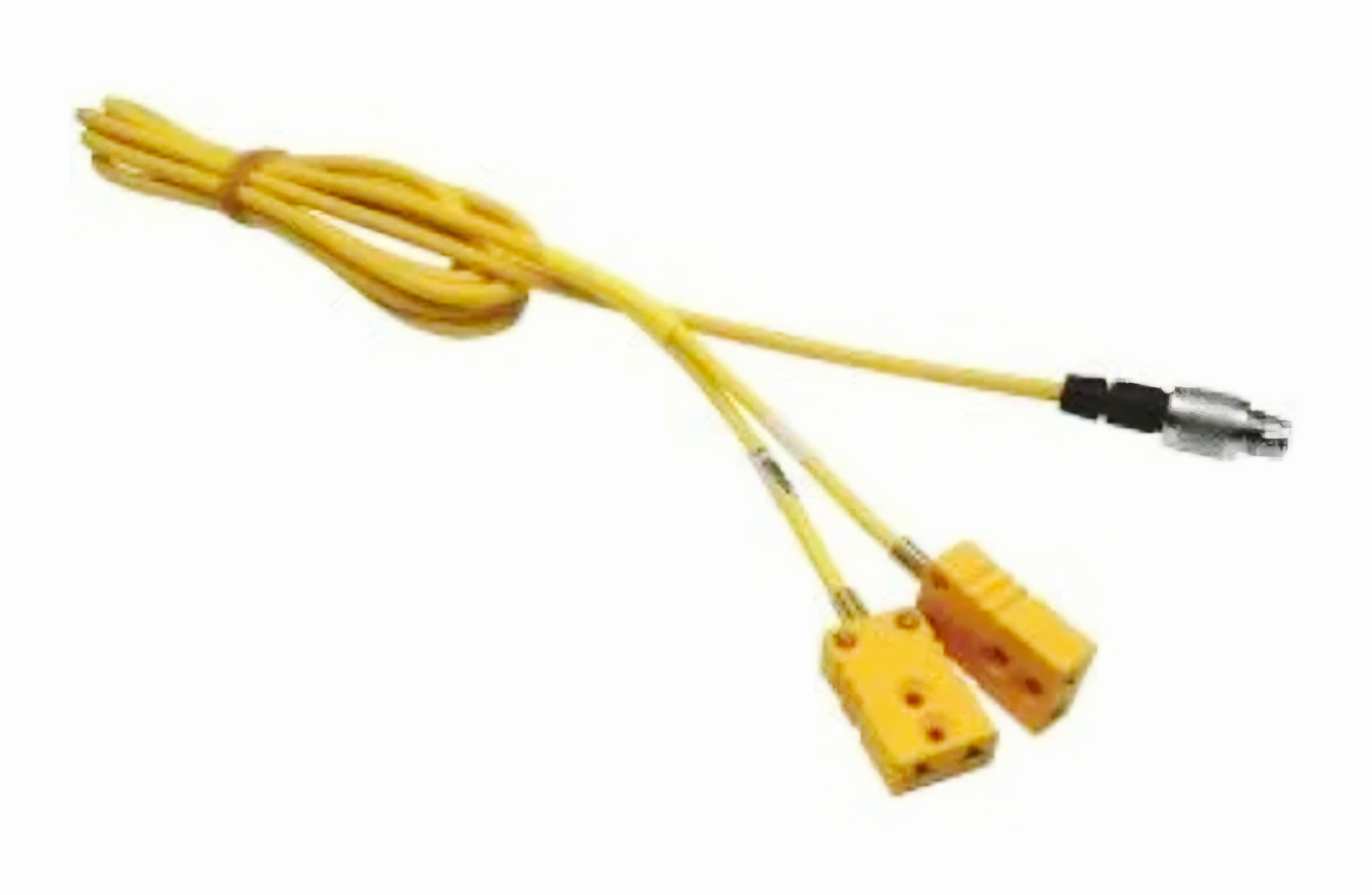 Mychron 2T extension cable 2 x yellow square connectors