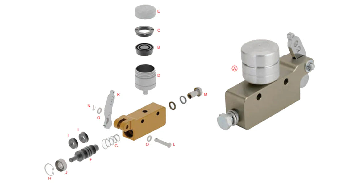 OTK BSM4 master cylinder (16 x options)