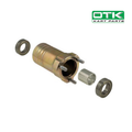 OTK HST front wheel hub 25 x 95mm magnesium
