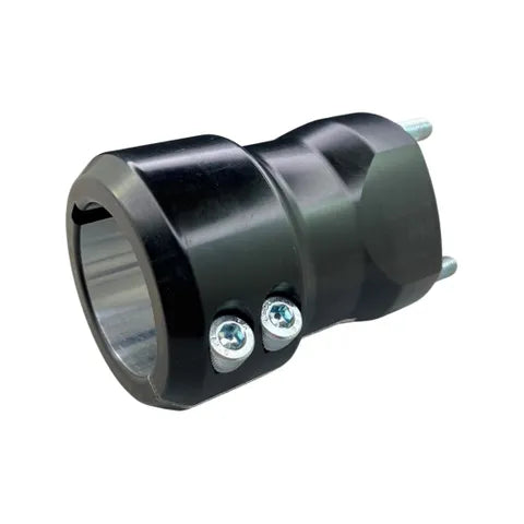 wheel hub 50 x 120mm 8mm key ( 2 x colour options)
