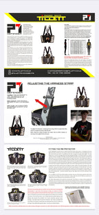 Tillet P1 Defender rib protector CIK (11 x sizes)