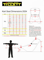 Tillet seat T11T medium rigidity (13 x sizes)