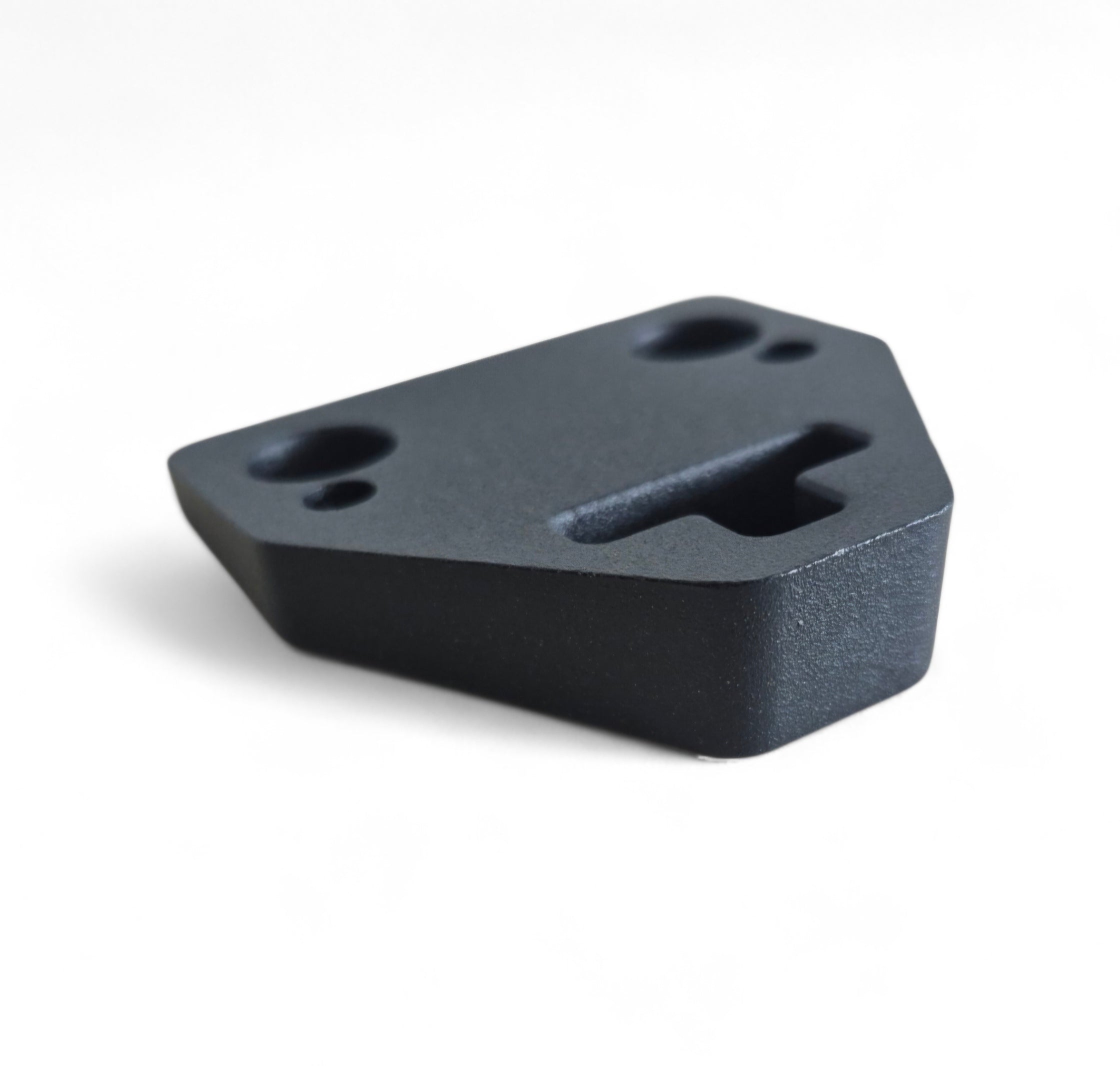 angled steering wedge