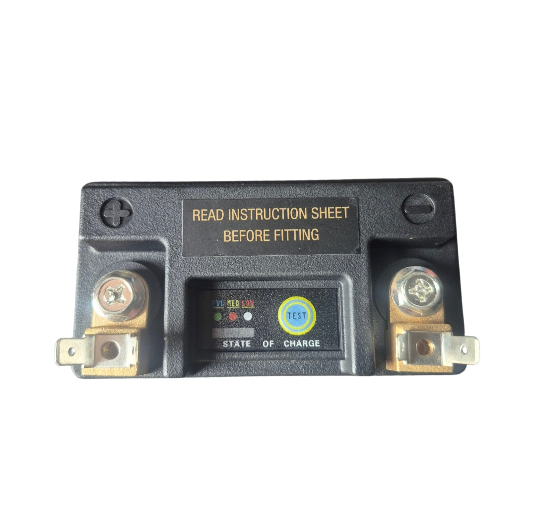 lightweight battery Motocell lithium gold